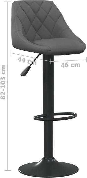 Produktbild vidaXL Barhocker