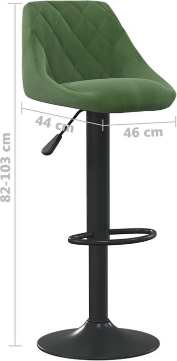 Produktbild vidaXL Barhocker