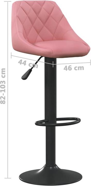 Actual product image vidaXL Bar stool