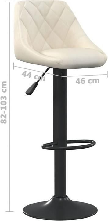 Produktbild vidaXL Barhocker