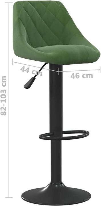 Produktbild vidaXL Barhocker