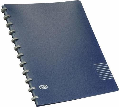 Produktbild Elba vario-zipp Ringmappe manageMe!, DIN A4, dunkelblau Ringdurchmesser: 21 mm, Ringfarbe: silber-metalli (A4, 1x)