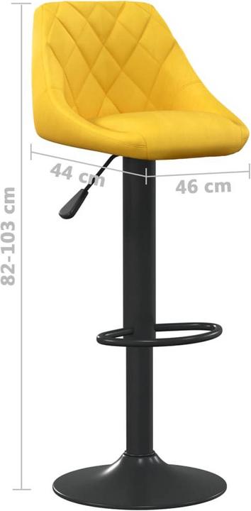 Produktbild vidaXL Barhocker