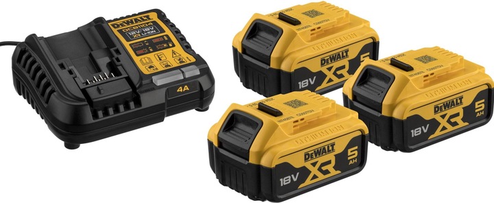 Actual product image DeWalt DCB1104P3-QW (18 V)