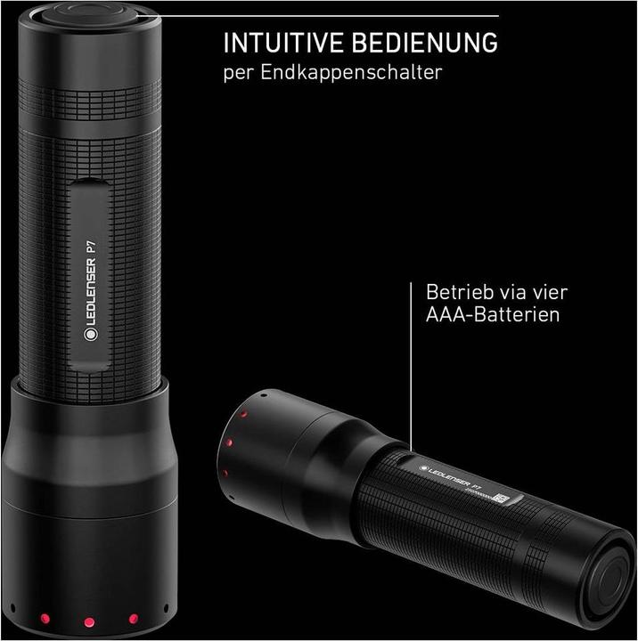 Produktbild Ledlenser Taschenlampe P7 40-650Lumen (13.10 cm, 650 lm)