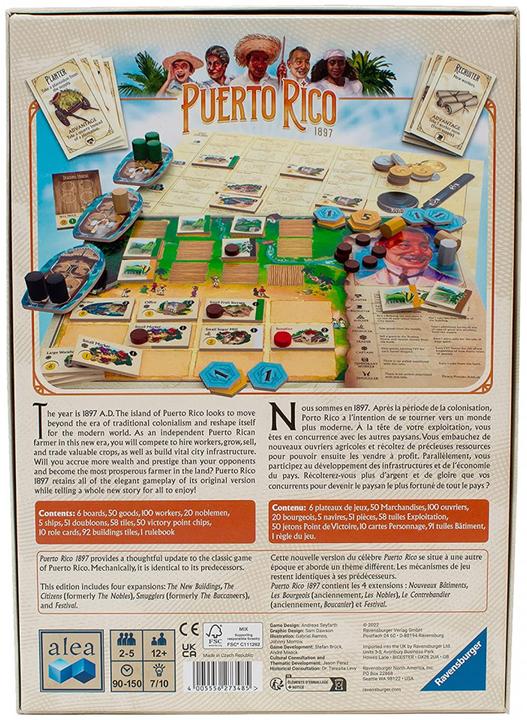 Image du produit Ravensburger Puerto Rico 1897 (alea)