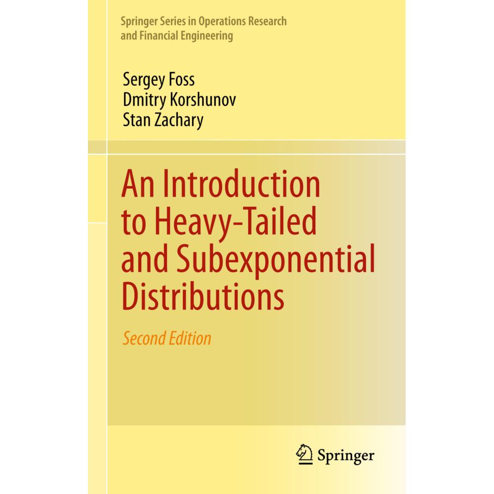 An Introduction to Heavy-Tailed and Subexponential Distributions, Fachbücher