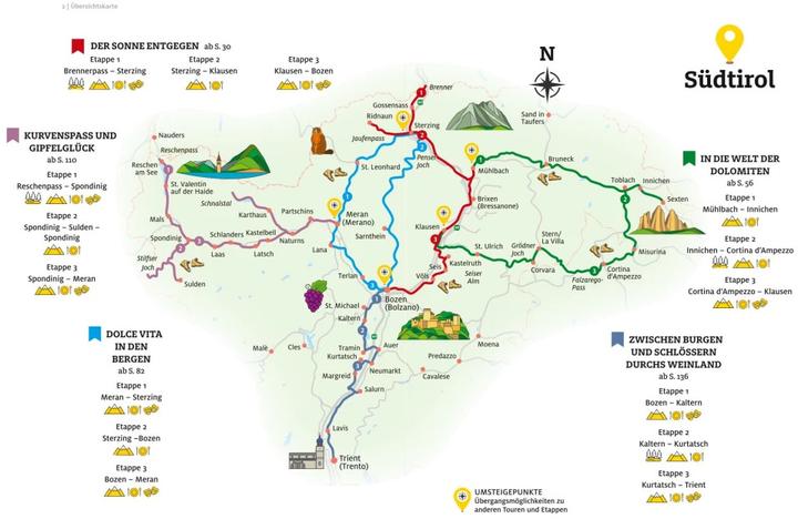 Image du produit Roadtrips - Südtirol (Allemand, Manuela Blisse Blisse, Uwe Lehmann, 2023)