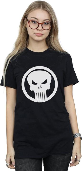 Immagine prodotto The Punisher Skull Circle Maglietta Ampia Donna (L)