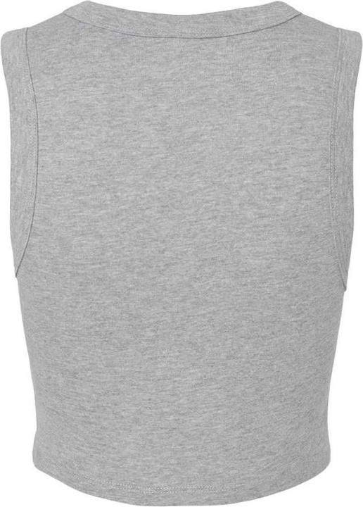 Actual product image Bella Canvas Womens/Ladies Muscle Micro-Rib Cropped Vest Top (M)