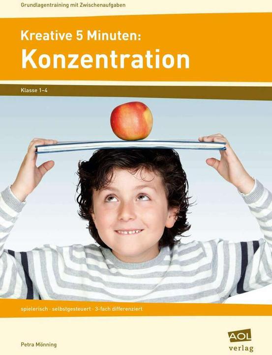 Produktbild Kreative 5 Minuten: Konzentration (Deutsch, Petra Mönning, 2016)