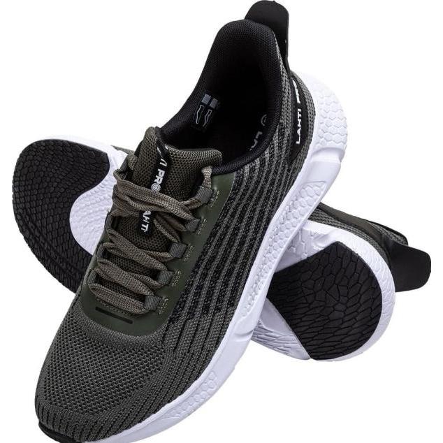 Lahti Pro, Sneaker, 3d knitted shoes green and black, &quot40&quot, lahti, Grün, (40)