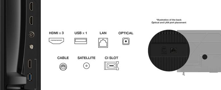 Immagine prodotto TCL 55T69C (55", LCD, 4K, 2026)