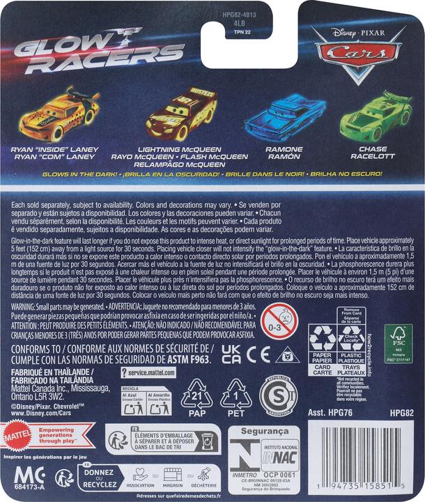 Productafbeelding Mattel Disney Pixar Cars Die-Cast (assorti - 1 stuk)