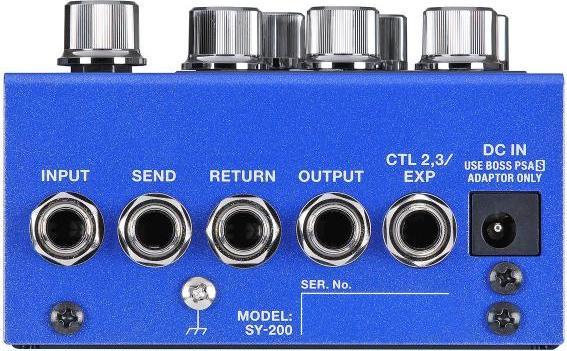 Actual product image BOSS (Electronics) SY-200 synthesizer compact pedal (Bass, Guitar)