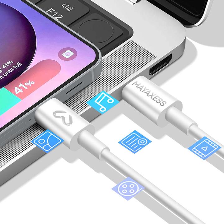 Actual product image Mayaxess Galaxy S25 Edge Ladegerät + Kabel (20 W, 1 portion)