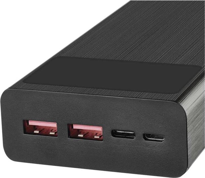 Actual product image Emos BetaQ 20 powerbank, 20,000 mAh, 22.5 W, black (20000 mAh, 22.50 W, 74 Wh)