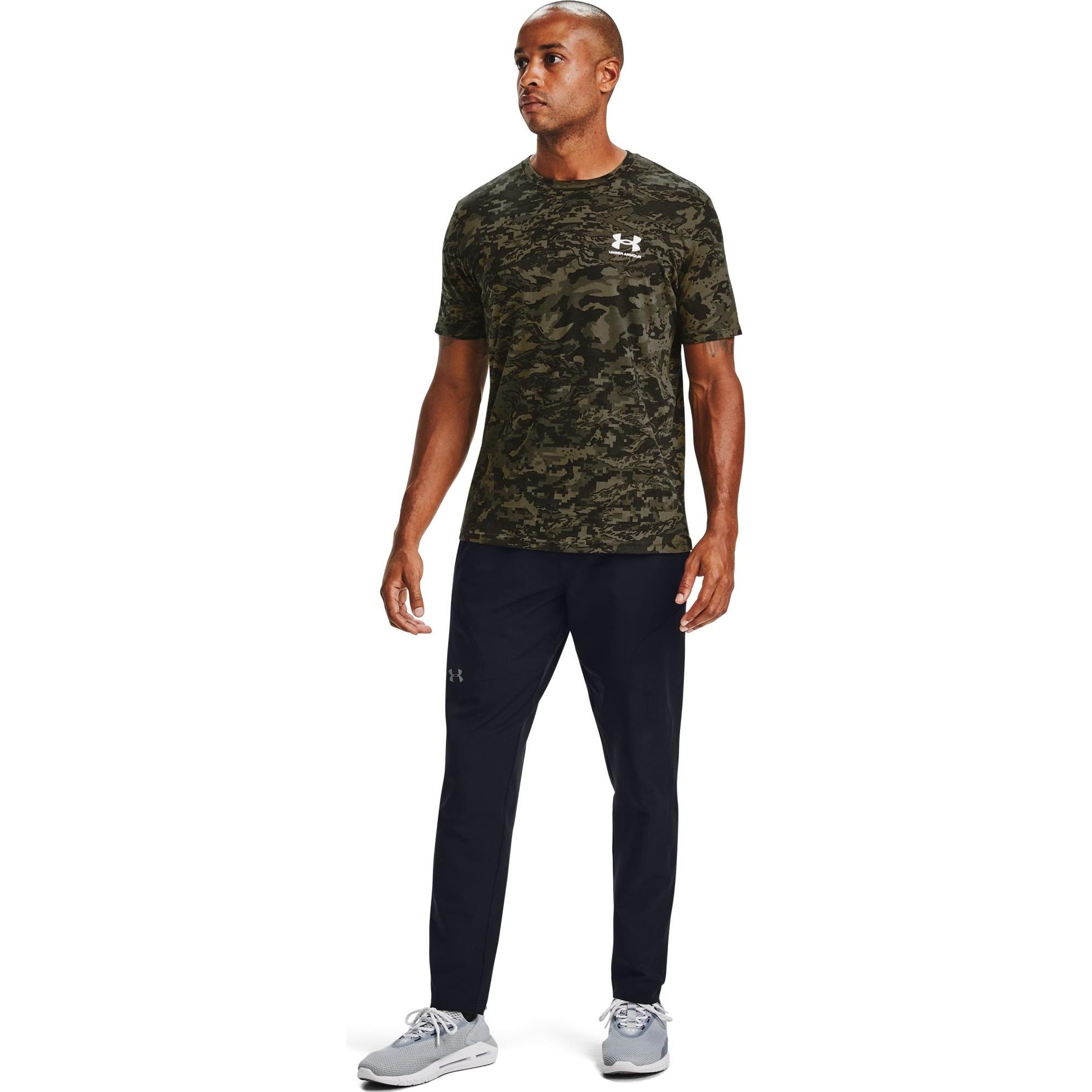 Thumbnail - Under Armour, Herren, Sportshirt, ABC Camo (L), Schwarz, Weiss, L