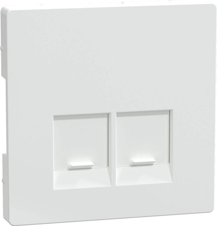 Actual product image Merten Central plate lotus white System Design