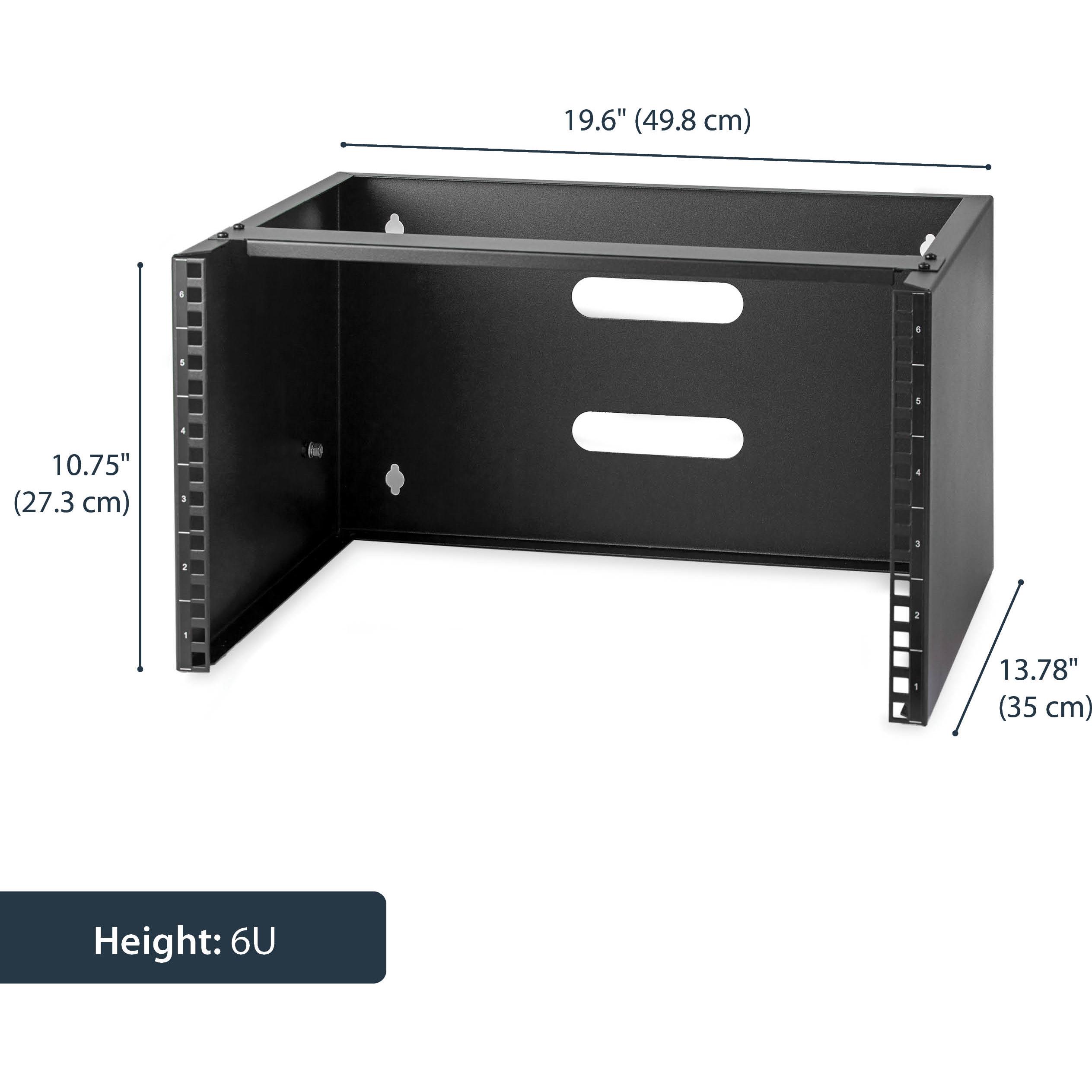 StarTech 6u 12in Wall Mounting Bracket, SSD + Festplatte Zubehör