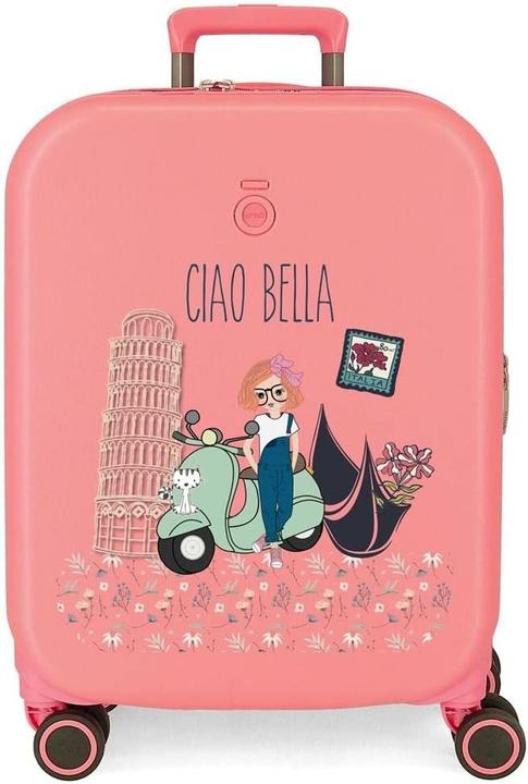 Enso Ciao Bella Cabinekoffer mit TSA-Schloss und 4 Lenkrollen (37 l)