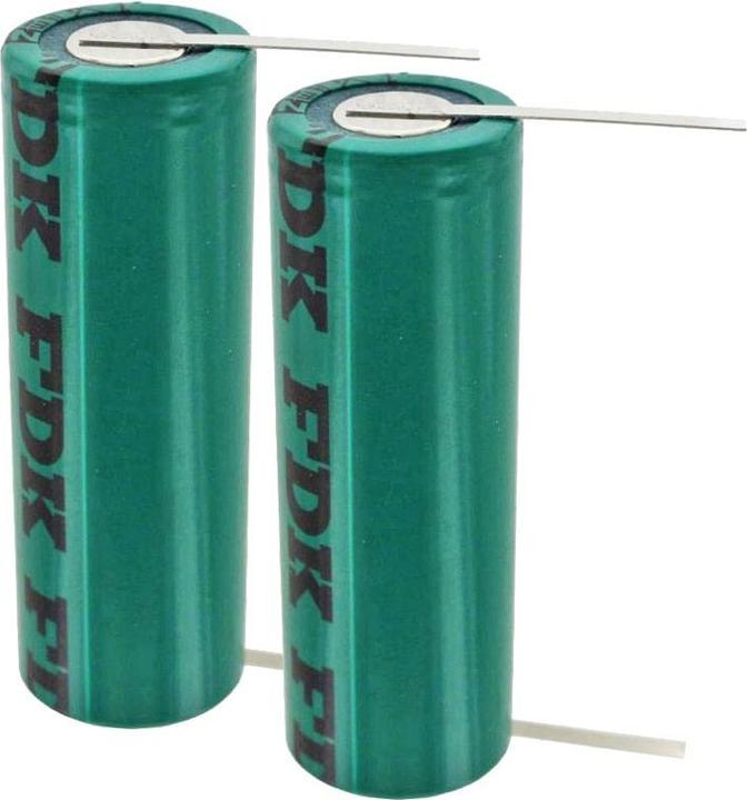 Actual product image AccuCell 2 pieces replacement battery (OB27) for electric toothbrush for Braun Oral B Triumph 5000 series (2 pcs., 2800 mAh)