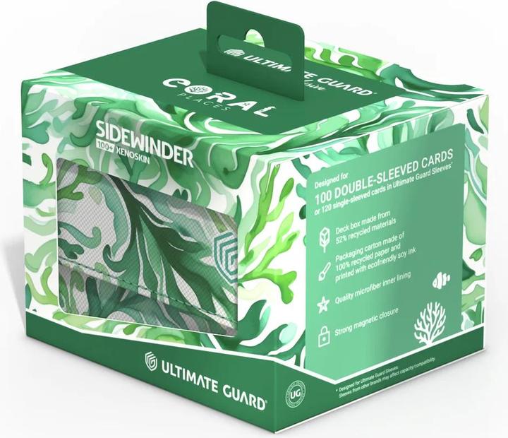 Produktbild Ultimate Guard Sidewinder 100+ Xenoskin 2025 Exclusive "Coral Places" - Kelp Forest