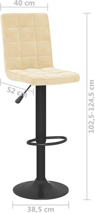 Produktbild vidaXL Barhocker