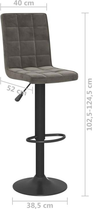 Produktbild vidaXL Barhocker