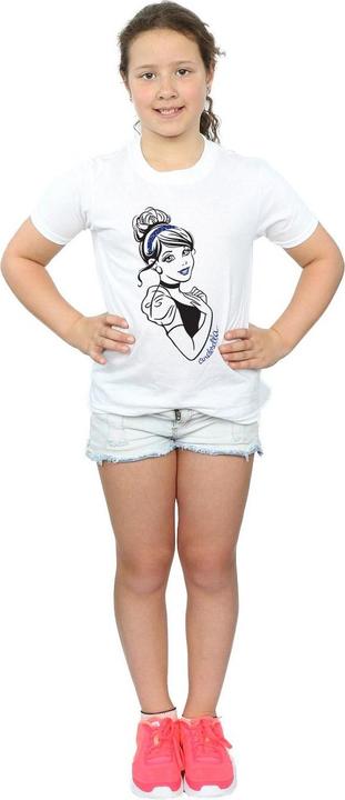 Produktbild Disney Princess Cinderella Glitter TShirt Mädchen (128)