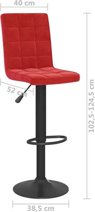 Produktbild vidaXL Barhocker