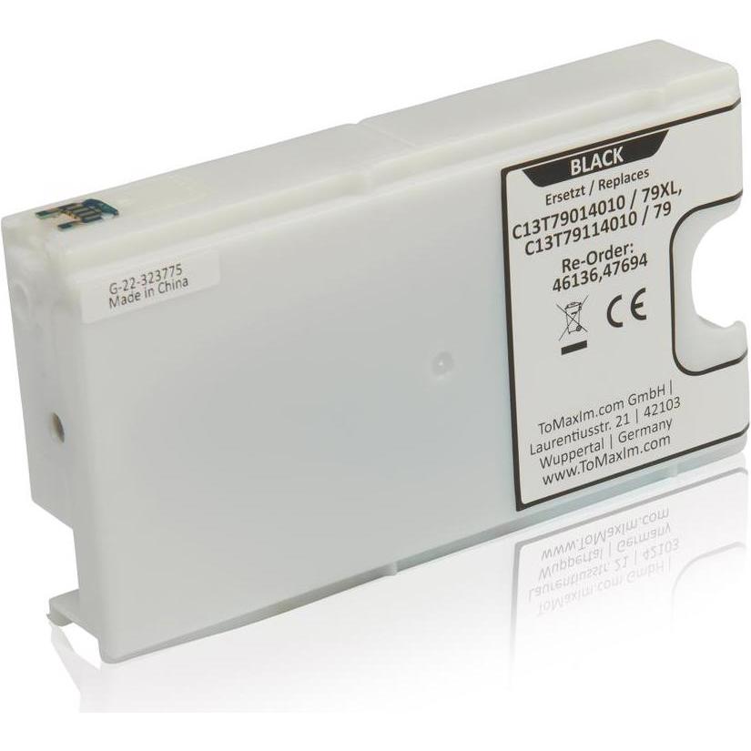 Inkadoo, Druckerpatrone, Druckerpatronen kompatibel zu Epson C13T79014010 / 79XL Tintenpatrone, schwarz Schwarz (BK)