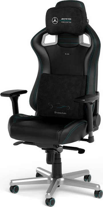 Productafbeelding noblechairs Geheugenschuim kussenset - Mercedes-AMG Petronas Formule 1 Team Editie