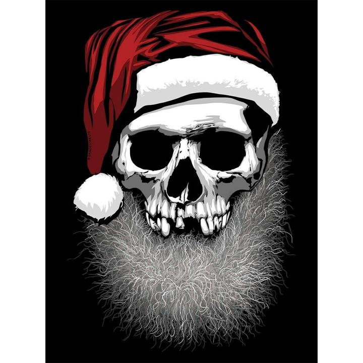 Immagine prodotto Grindstore Sacco di Babbo Natale con teschio di Babbo Natale