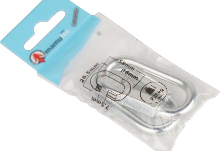 Immagine prodotto Mamutec Catena zincata maglia a vite 6 mm 2 pz.