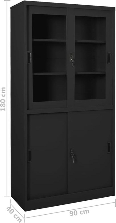 Actual product image VidaXL Umar (90 x 40 x 180 cm)