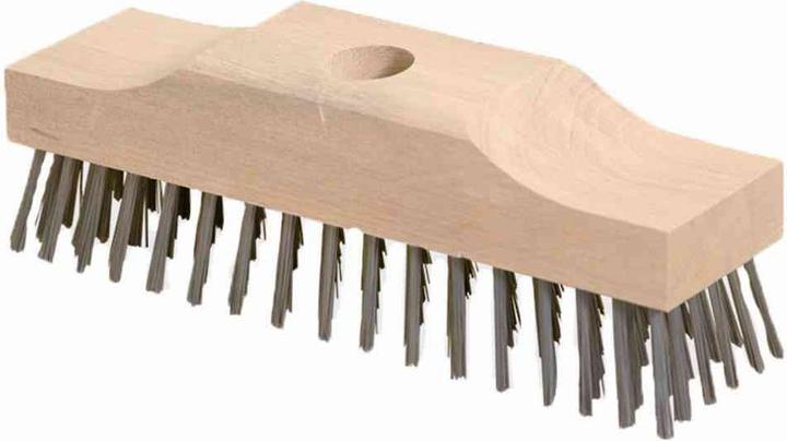 Immagine prodotto Nölle Spazzola in filo d'acciaio, raccordi in filo d'acciaio, supporto per manico: foro per manico, ø 24 (1 pz.)