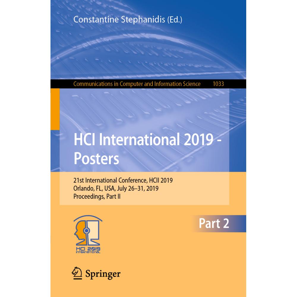 HCI International 2019 - Posters, Fachbücher von Constantine Stephanidis