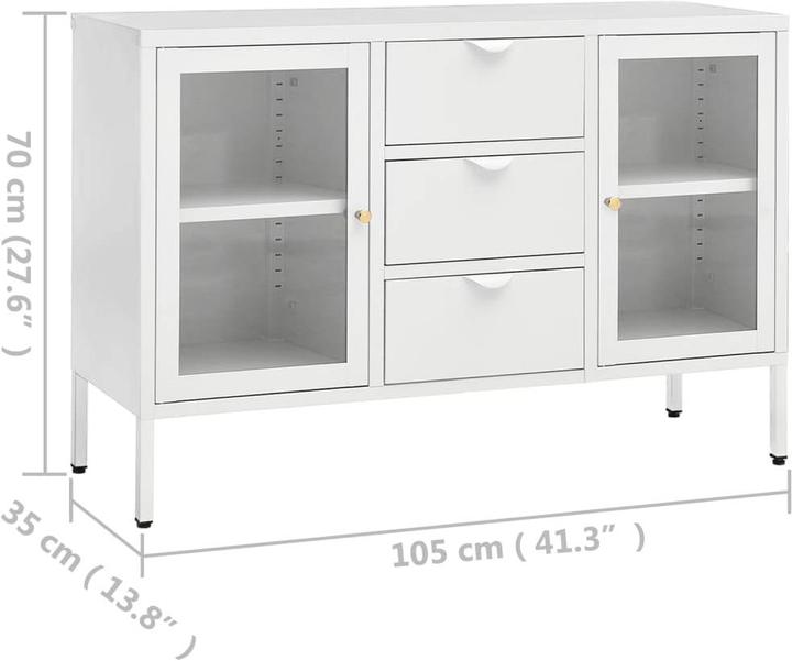 Image du produit vidaXL Kai (105 x 35 x 70 cm)