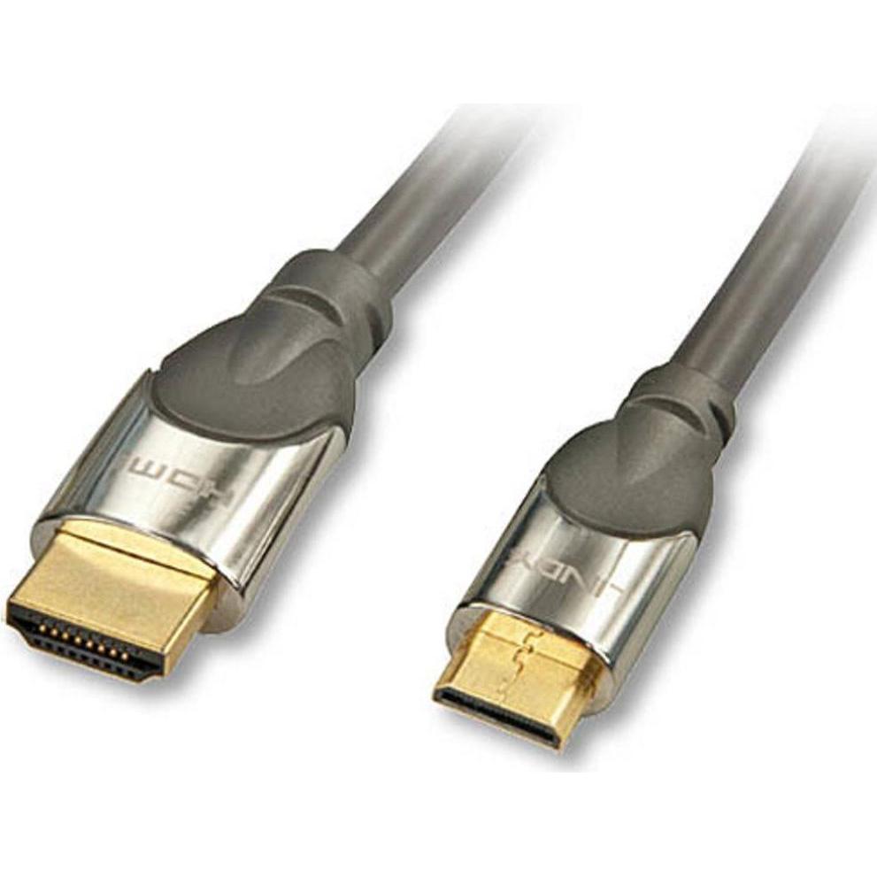 Lindy HDMI (Typ A) — mini HDMI (Typ C) (1 m, HDMI), Video Kabel