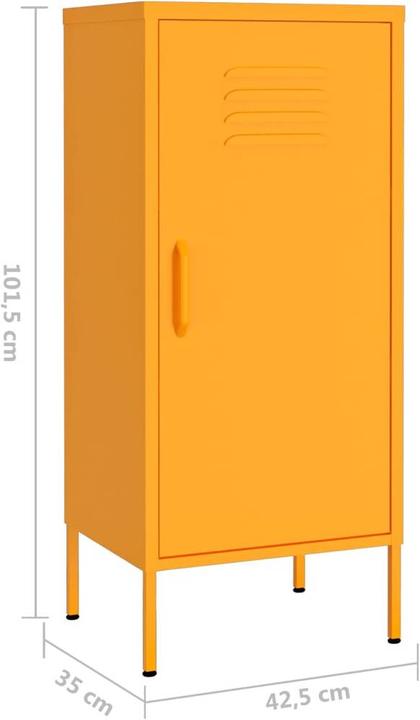Produktbild vidaXL Lagerschrank (42.50 x 35 x 101.50 cm)