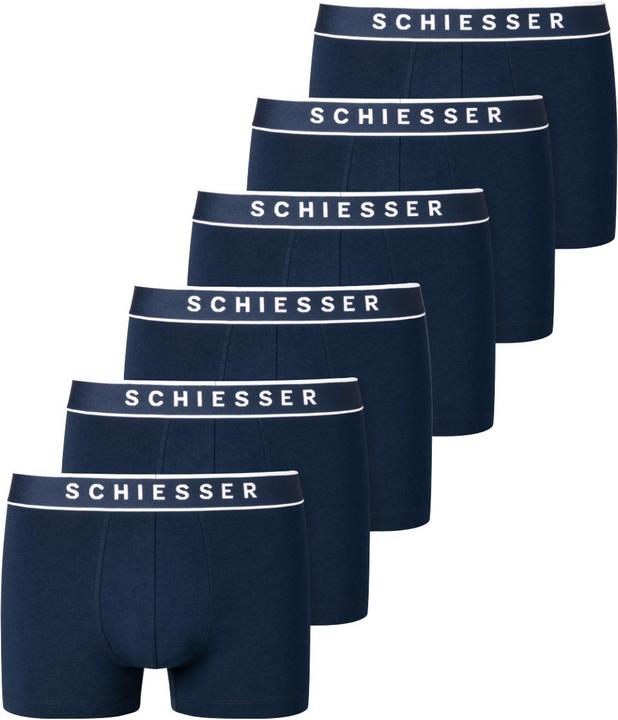 Actual product image Schiesser Pack of 6 - 95/5 - Organic Cotton 95/5 Organic Cotton (L, pack of 6)