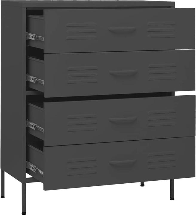 Image du produit vidaXL Kommode (80 x 35 x 101.50 cm)