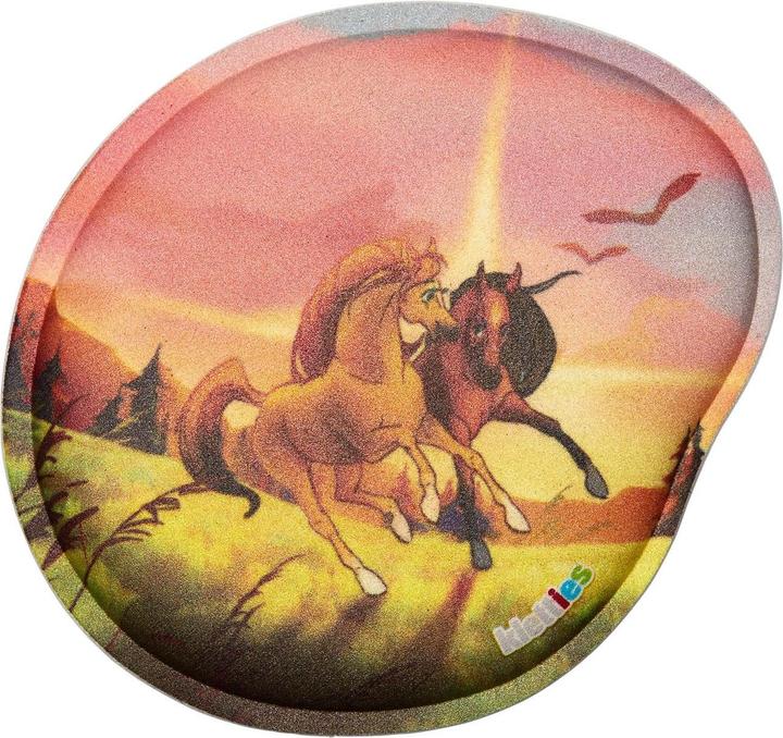 Actual product image Ergobag Klettie Glow Horses