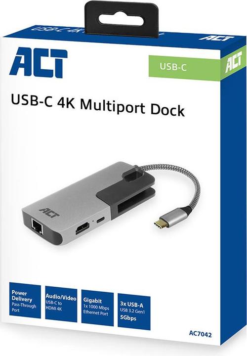 Actual product image ACT AC7042 (USB-C, 5 ports)