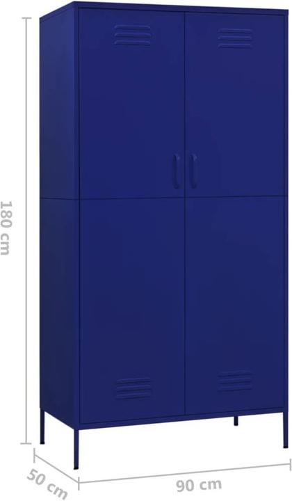 Immagine prodotto vidaXL Evsegniia (90 x 50 x 180 cm)