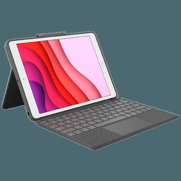 Produktbild Logitech Combo Touch (Eng. Int., iPad 2021 (9. Gen), iPad 2019 (7. Gen), iPad 2020 (8. Gen))