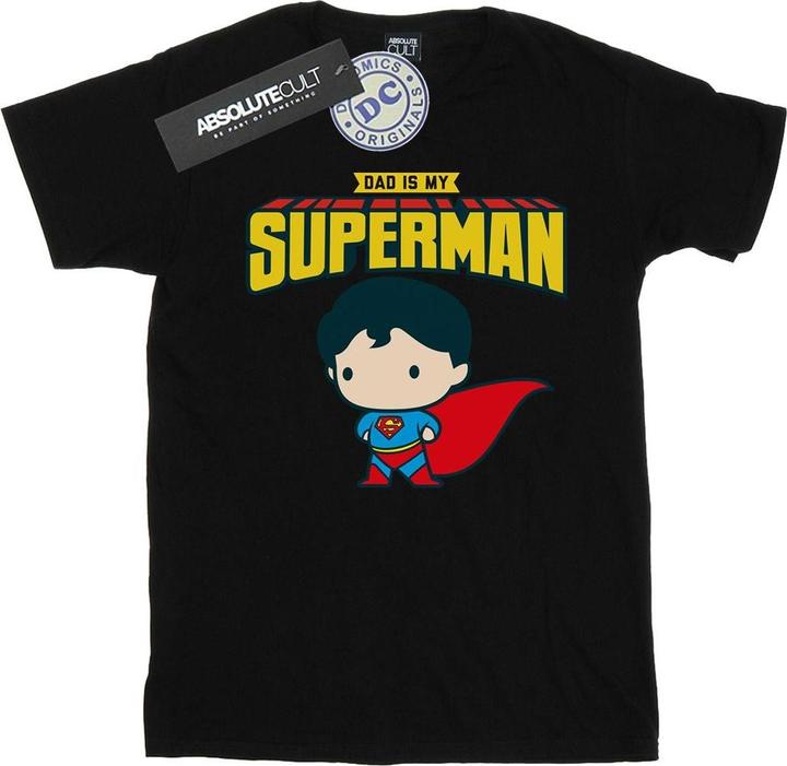 Immagine prodotto Superman My Dad Is My Hero Maglietta Ragazze (116)