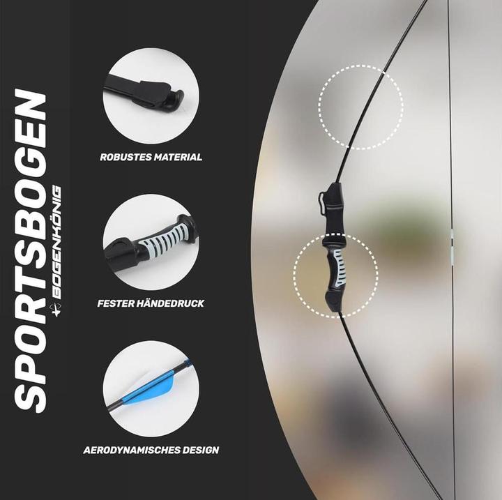 Immagine prodotto Bogenkönig Bogenschiess-Set 15 lbs