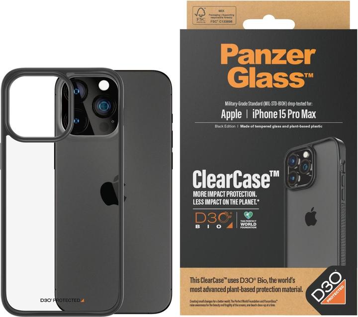 Immagine prodotto PanzerGlass ClearCase con D3O (Apple iPhone 15 Pro Max)